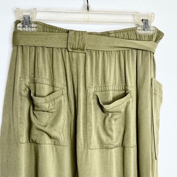 Dolan Womens Left Coast Collection Anthropologie Medium Jogger Pants Green - Picture 5 of 7